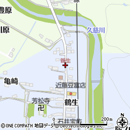鶴生周辺の地図