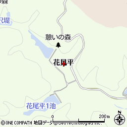 福島県いわき市常磐三沢町花見平周辺の地図