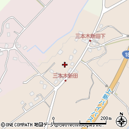 新潟県妙高市三本木新田201周辺の地図
