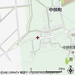 石川県七尾市中挟町ワ周辺の地図