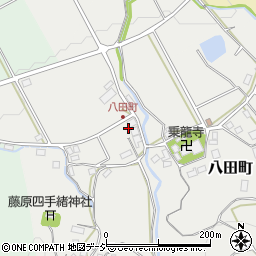 石川県七尾市八田町（ヨ）周辺の地図