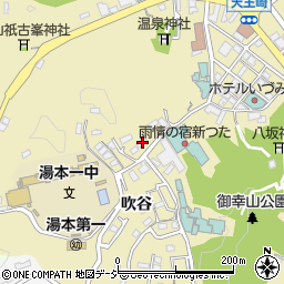 福島県いわき市常磐湯本町吹谷30周辺の地図