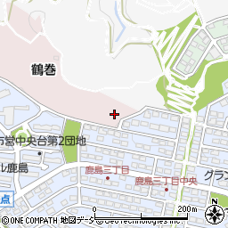 福島県いわき市鹿島町走熊鶴巻周辺の地図