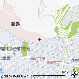 福島県いわき市鹿島町走熊（鶴巻）周辺の地図