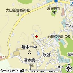 福島県いわき市常磐湯本町吹谷23周辺の地図