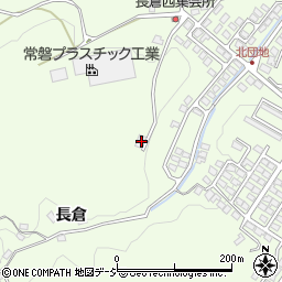福島県いわき市常磐上湯長谷町長倉17周辺の地図
