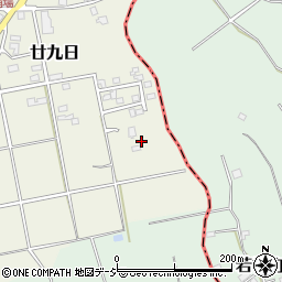 石川県中能登町（鹿島郡）廿九日（イ）周辺の地図