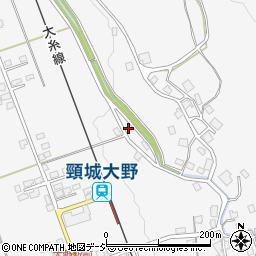 新潟県糸魚川市大野1580周辺の地図