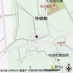 石川県七尾市中挟町レ1周辺の地図