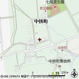 石川県七尾市中挟町レ3周辺の地図