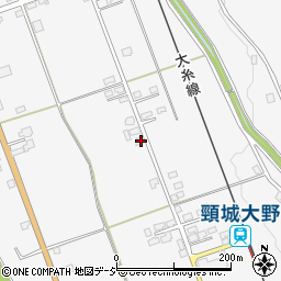 新潟県糸魚川市大野1634周辺の地図