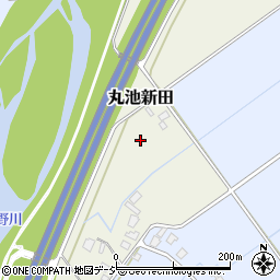 新潟県南魚沼市丸池新田周辺の地図