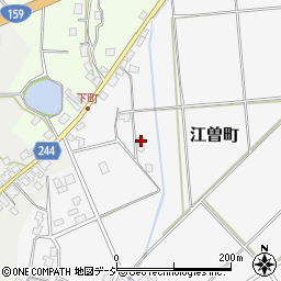 石川県七尾市江曽町ル周辺の地図