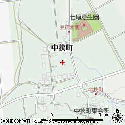 石川県七尾市中挟町レ周辺の地図