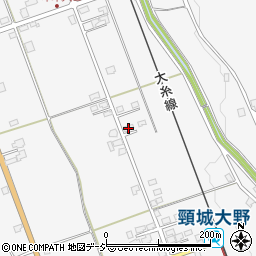新潟県糸魚川市大野1615周辺の地図