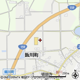 石川県七尾市飯川町こ周辺の地図