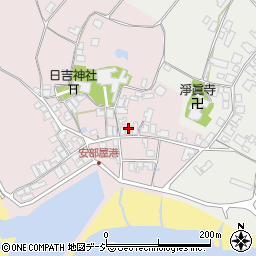 石川県羽咋郡志賀町安部屋イ周辺の地図