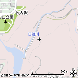 福島県いわき市平上山口中大沢周辺の地図