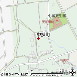 石川県七尾市中挟町レ28周辺の地図