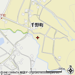 石川県七尾市千野町戊周辺の地図