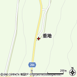 〒949-8442 新潟県十日町市重地の地図