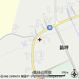 栃木県那須塩原市箭坪314周辺の地図