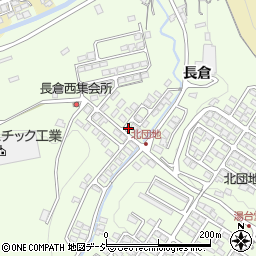 福島県いわき市常磐上湯長谷町長倉7周辺の地図