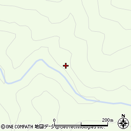 永松沢周辺の地図
