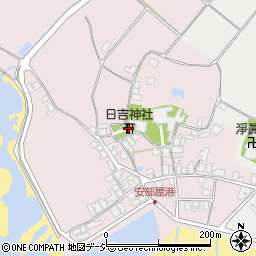 日吉神社周辺の地図