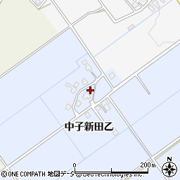 新潟県南魚沼市中子新田乙105-1周辺の地図