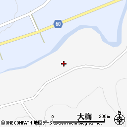 福島県東白川郡棚倉町大梅仲平周辺の地図