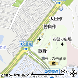 福島県いわき市鹿島町下矢田勝負作周辺の地図