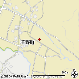 石川県七尾市千野町丁周辺の地図