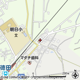徳田駅前簡易郵便局周辺の地図