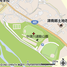 中津川運動公園周辺の地図