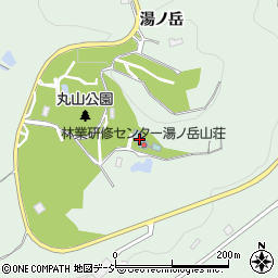 林業研修センター湯ノ岳山荘周辺の地図
