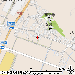 石川県羽咋郡志賀町末吉ヤ周辺の地図