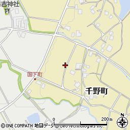 石川県七尾市千野町丙周辺の地図