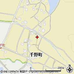 石川県七尾市千野町丁47周辺の地図