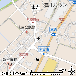 石川県羽咋郡志賀町末吉ヨ周辺の地図