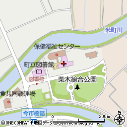 志賀町文化ホール　大ホール周辺の地図