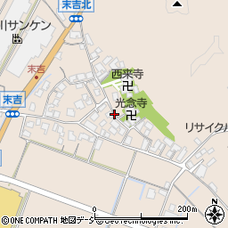 石川県羽咋郡志賀町末吉ウ周辺の地図