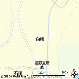 福島県いわき市遠野町根岸（白幡）周辺の地図