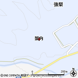 福島県東白川郡棚倉町強梨蟹内周辺の地図