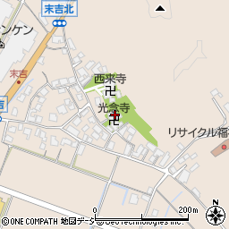 光念寺周辺の地図