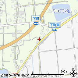 石川県七尾市下町（ハ）周辺の地図