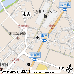 石川県羽咋郡志賀町末吉レ2-1周辺の地図