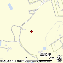 栃木県那須郡那須町高久甲周辺の地図