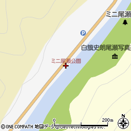 ミニ尾瀬公園周辺の地図