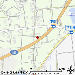 石川県七尾市下町ニ周辺の地図